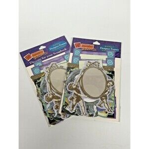 Remember When- Scrapbook Die Cuts Designer Frames for Photos Lot of 2 New VNT